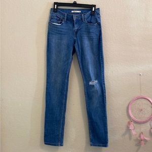 Levi 524 Skinny jeans